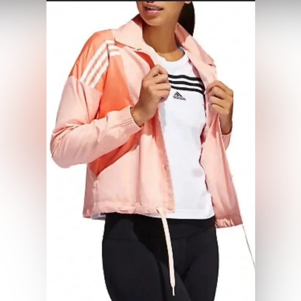 Adidas Women's Coral Bomber Jacket - Picture 13 of 14
